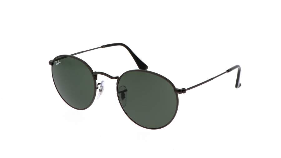 Sunglasses Ray-Ban Round Metal Grey G15 RB3447 029 50-21 Medium