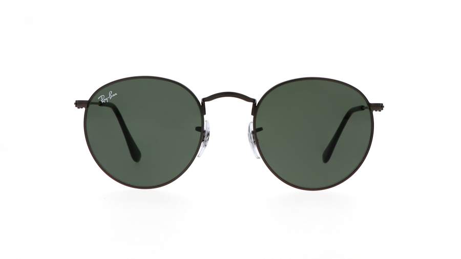 Sunglasses Ray-Ban Round Metal Grey G15 RB3447 029 50-21 Medium in stock