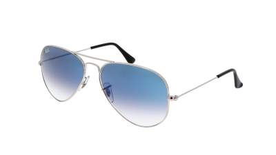 Sunglasses Ray-Ban Aviator Large Metal Silver RB3025 003/3F 58-14 Medium Gradient in stock