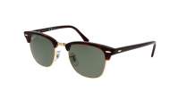Ray-Ban Clubmaster RB3016 990/58 49-21 Tortoise