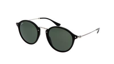 Sunglasses Ray-Ban Round Fleck Black RB2447 901 49-21 Medium in stock
