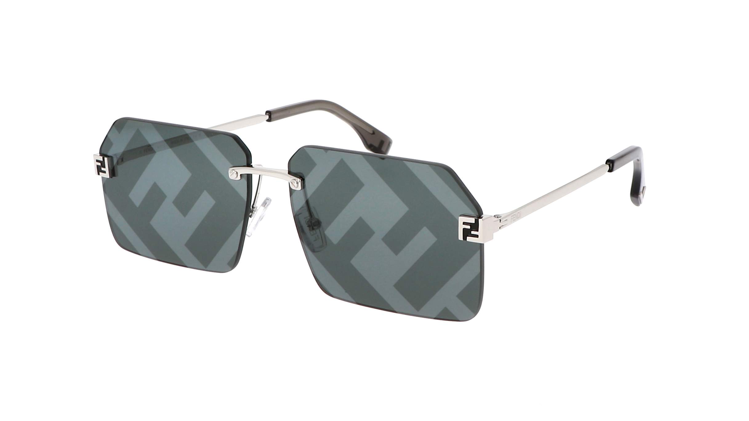Sunglasses FENDI Fs fendi sky FE40043U 5916C 59-13 Silver in stock ...