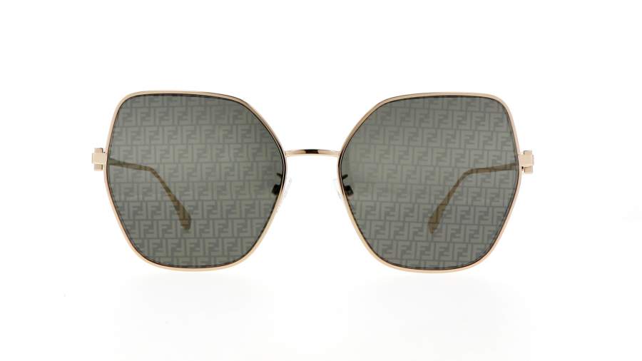 Sunglasses FENDI Baguette FE40033U 10C 59-17 Gold in stock