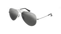 Ray-Ban Aviator Large Metal Silver RB3025 W3275 55-14 Small Mirror
