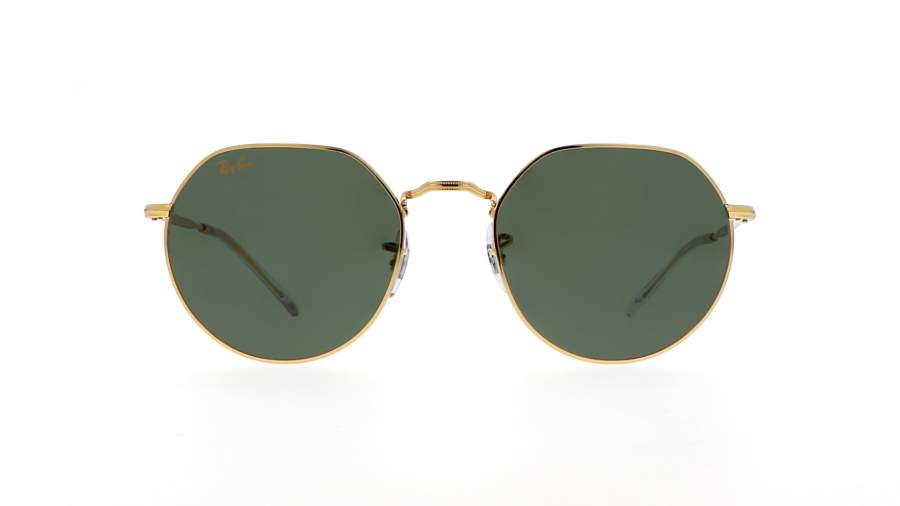 Sunglasses Ray-Ban Jack Legend Gold Gold G-15 RB3565 9196/31 53-20 Large in stock