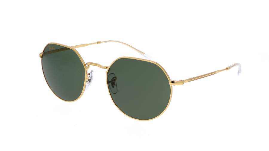 Sunglasses Ray-Ban Jack Legend Gold Gold G-15 RB3565 9196/31 51-20 Medium