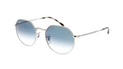 Sonnenbrille Ray-Ban Jack Silber RB3565 003/3F 53-20 Breit Gradient Gläser auf Lager