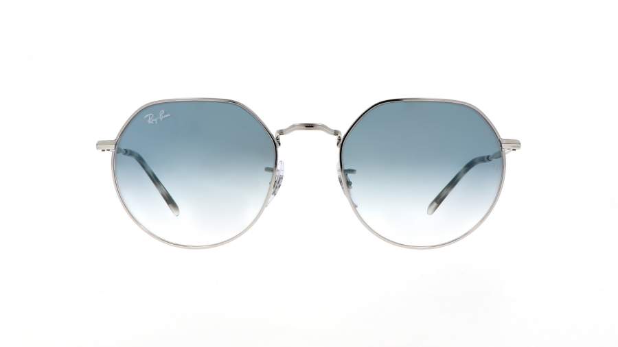 Sonnenbrille Ray-Ban Jack Silber RB3565 003/3F 51-20 Mittel Gradient Gläser auf Lager