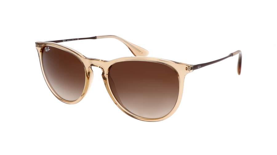 Occhiali da sole Ray-Ban Erika RB4171 6514/13 54-18 Trasparente in stock