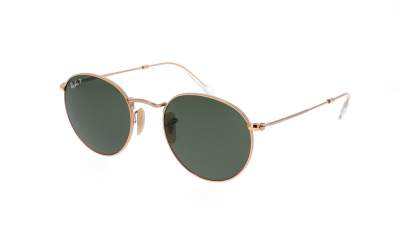 Sunglasses Ray-Ban Round Metal Gold RB3447 001/58 50-21 Medium Polarized in stock