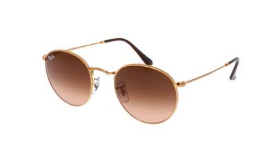 Sonnenbrille Ray-Ban Round Metal Gold RB3447 9001/A5 53-21 Large Gradient Gläser auf Lager