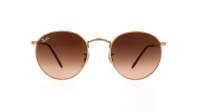 Ray-Ban Round Metal RB3447 9001/A5 53-21 Złoto