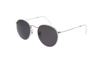 Sonnenbrille Ray-Ban Round Metal Silber RB3447 9198/B1 53-21 Large auf Lager