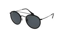 Ray-Ban Round Double bridge RB3647N 002/R5 51-22 Crna