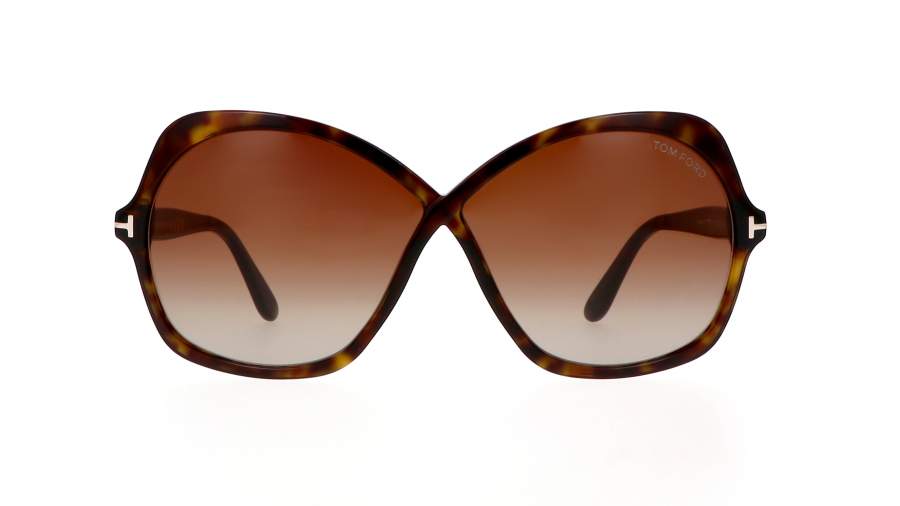 Sunglasses Tom Ford Rosemin FT1013/S 52F 64-07 Tortoise in stock