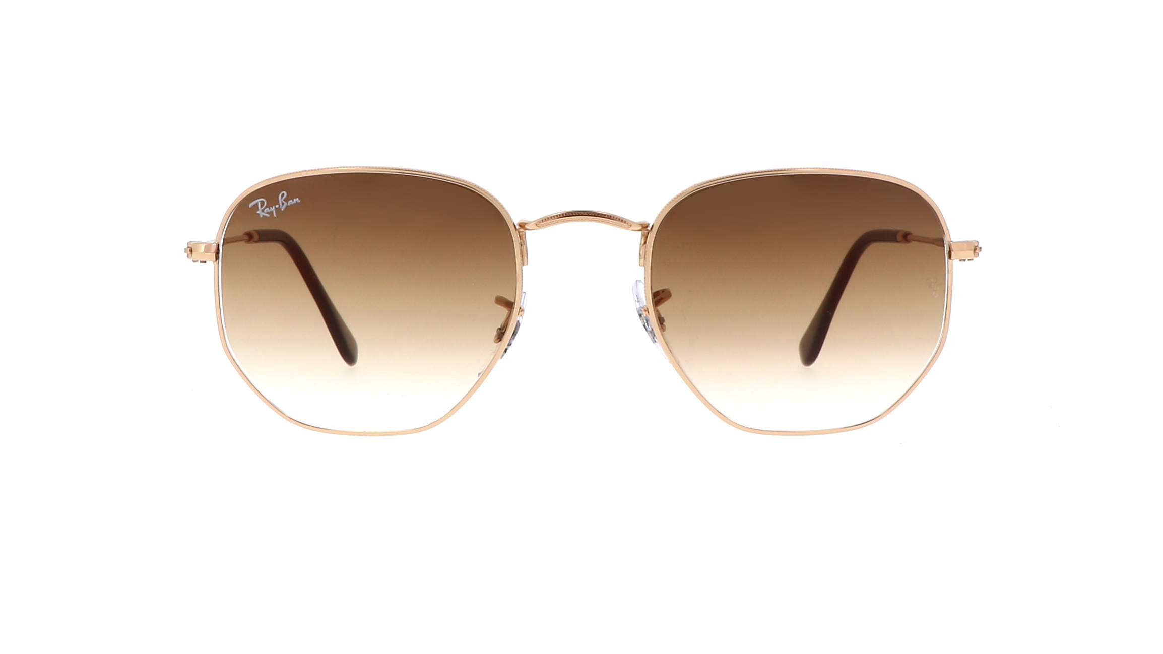 21:54 Sunglasses Ray-Ban Hexagonal RB3548 001/51 54-21 Gold in stock ...