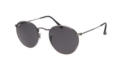 Ray-Ban Round Metal RB3447 9229/B1 53-21 Antique Gunmetal