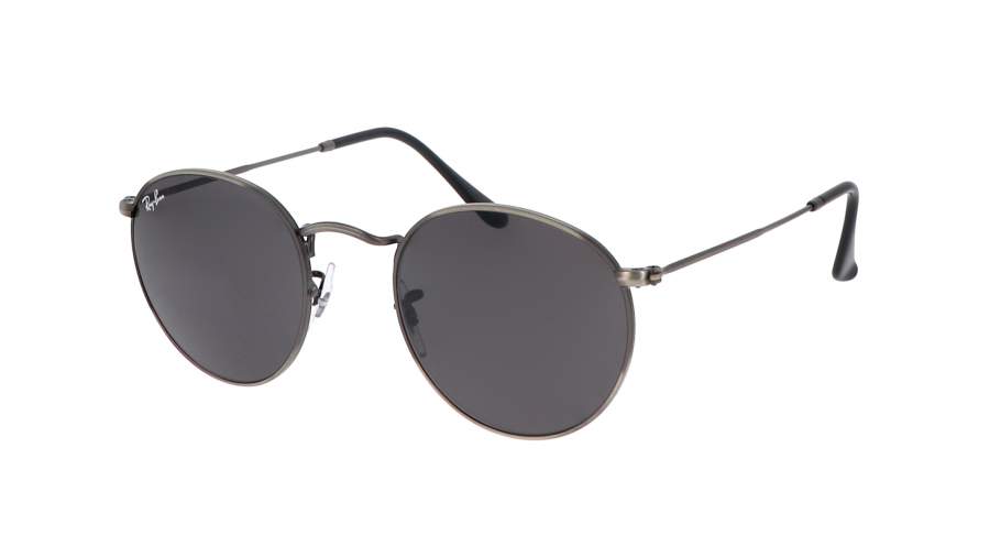 Sunglasses Ray-Ban Round Antique Gunmetal Metal Grey Matte RB3447 9229/B1  50-21 in stock, Price 79,13 €
