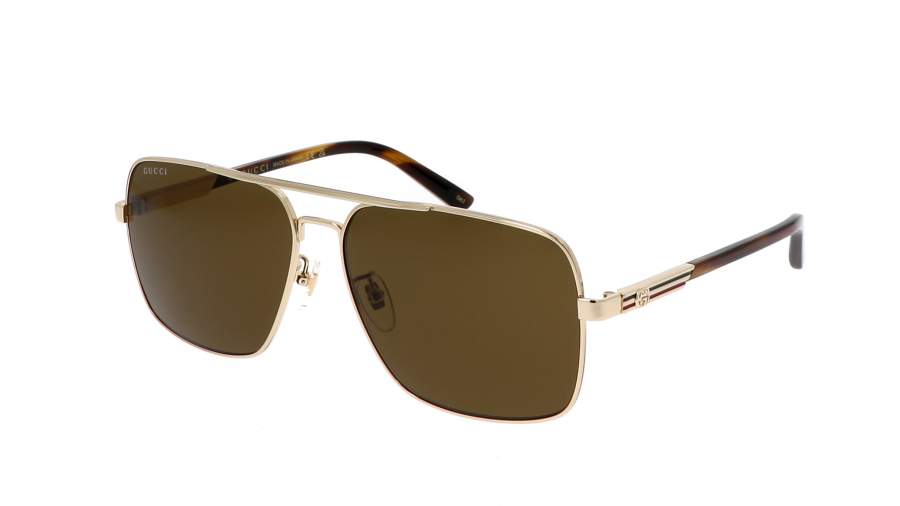 Sunglasses Gucci Gucci logo GG1289S 002 62-14 Gold in stock | Price 199 ...