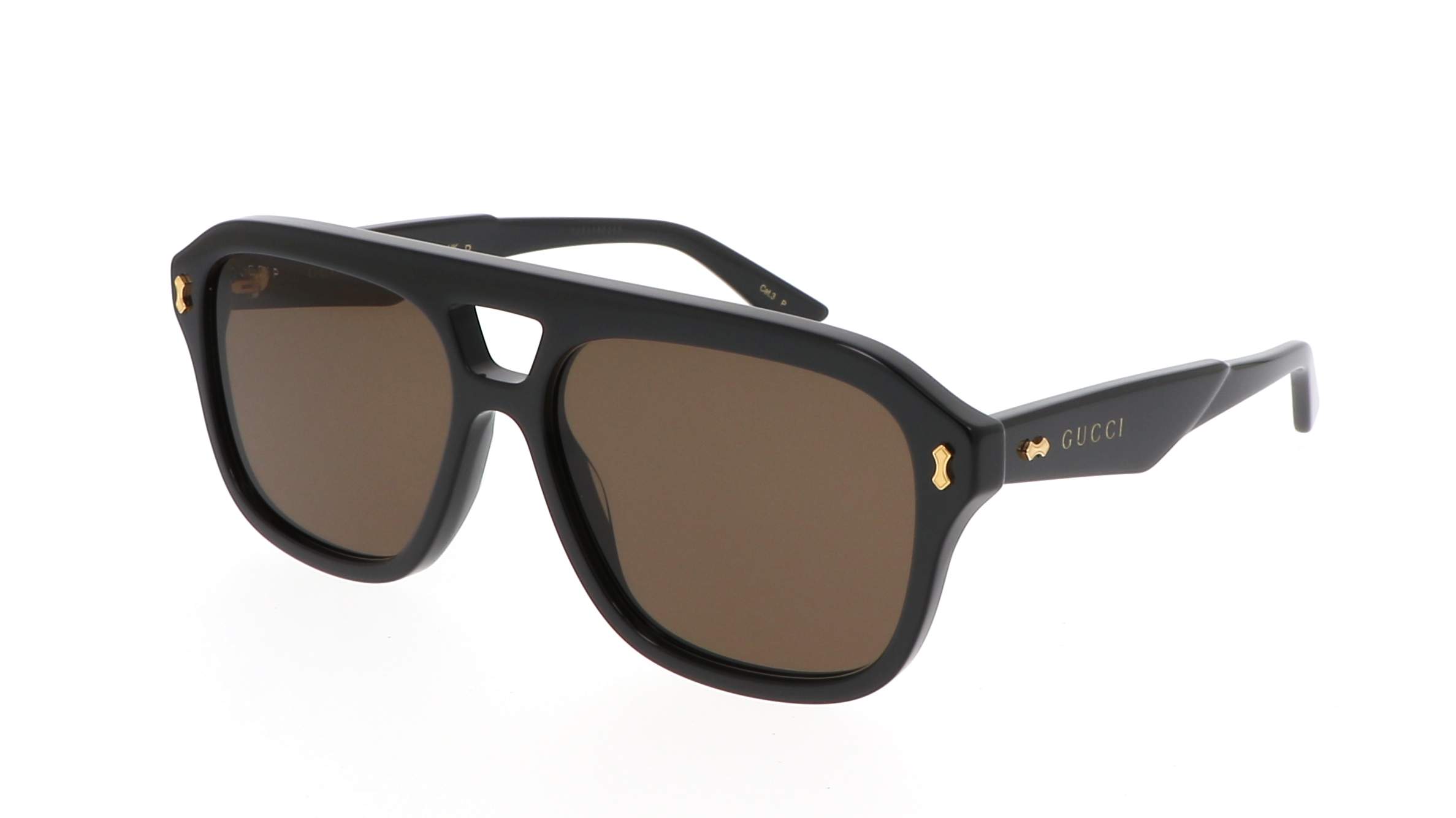Sunglasses Gucci Gucci logo GG1263S 002 57-16 Black in stock | Price ...