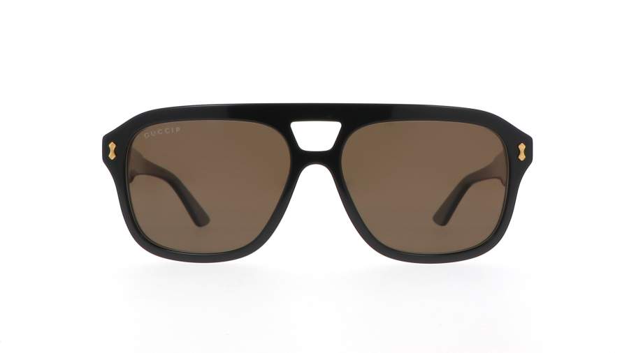 Sunglasses Gucci Gucci logo GG1263S 002 57-16 Black in stock