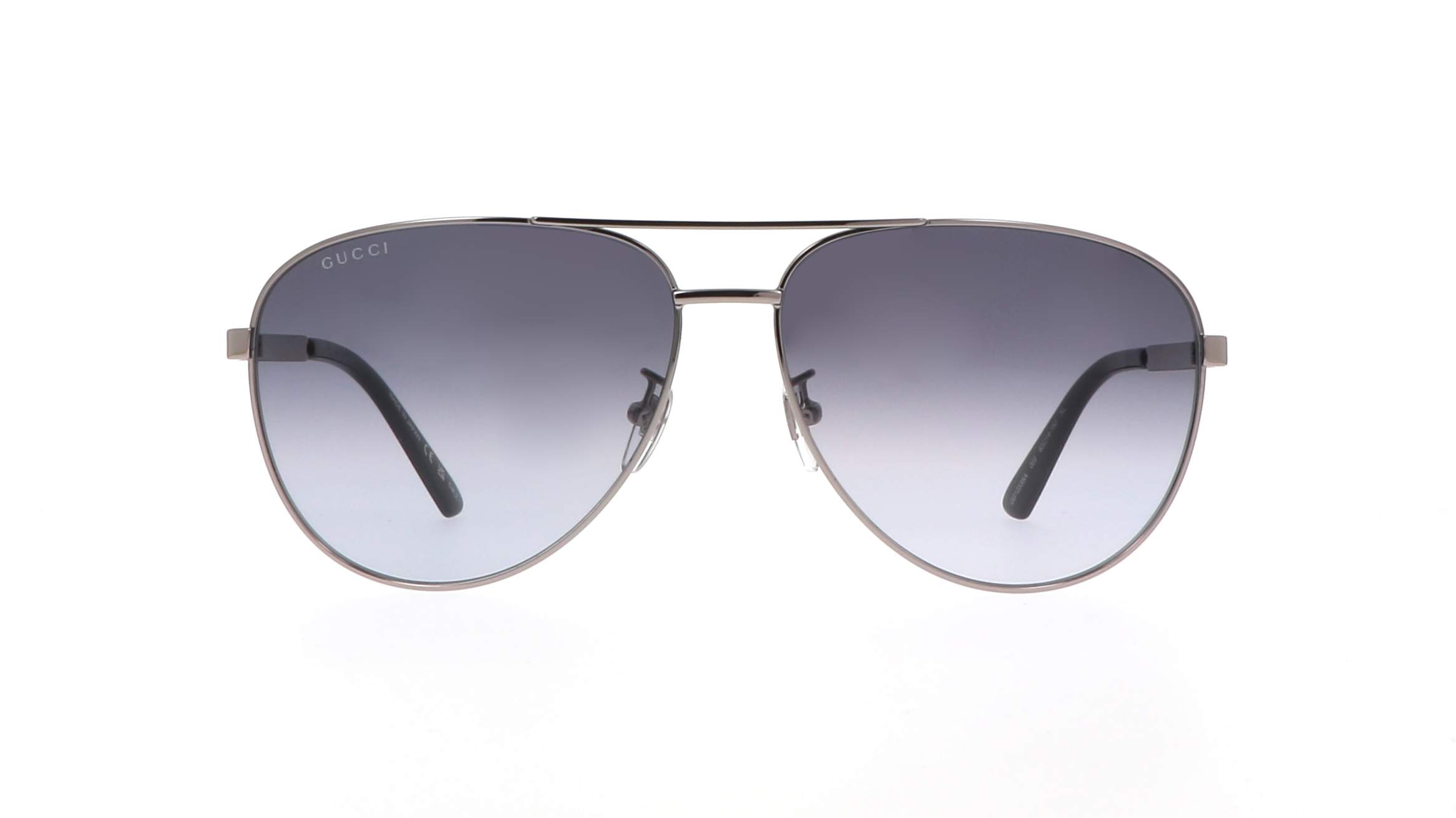 Sunglasses Gucci Web GG1233SA 003 63-14 Ruthenium in stock | Price 192 ...