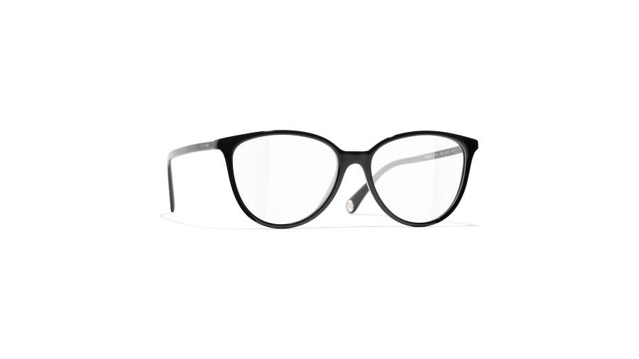 Eyeglasses CHANEL  CH3446 C622 52-16 Black in stock