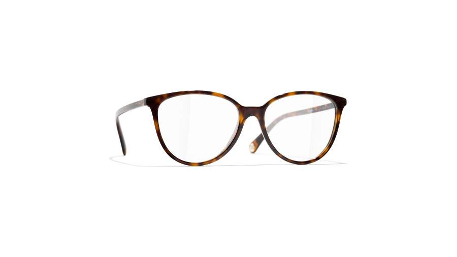 Eyeglasses CHANEL  CH3446 C714 52-16 Dark havana in stock