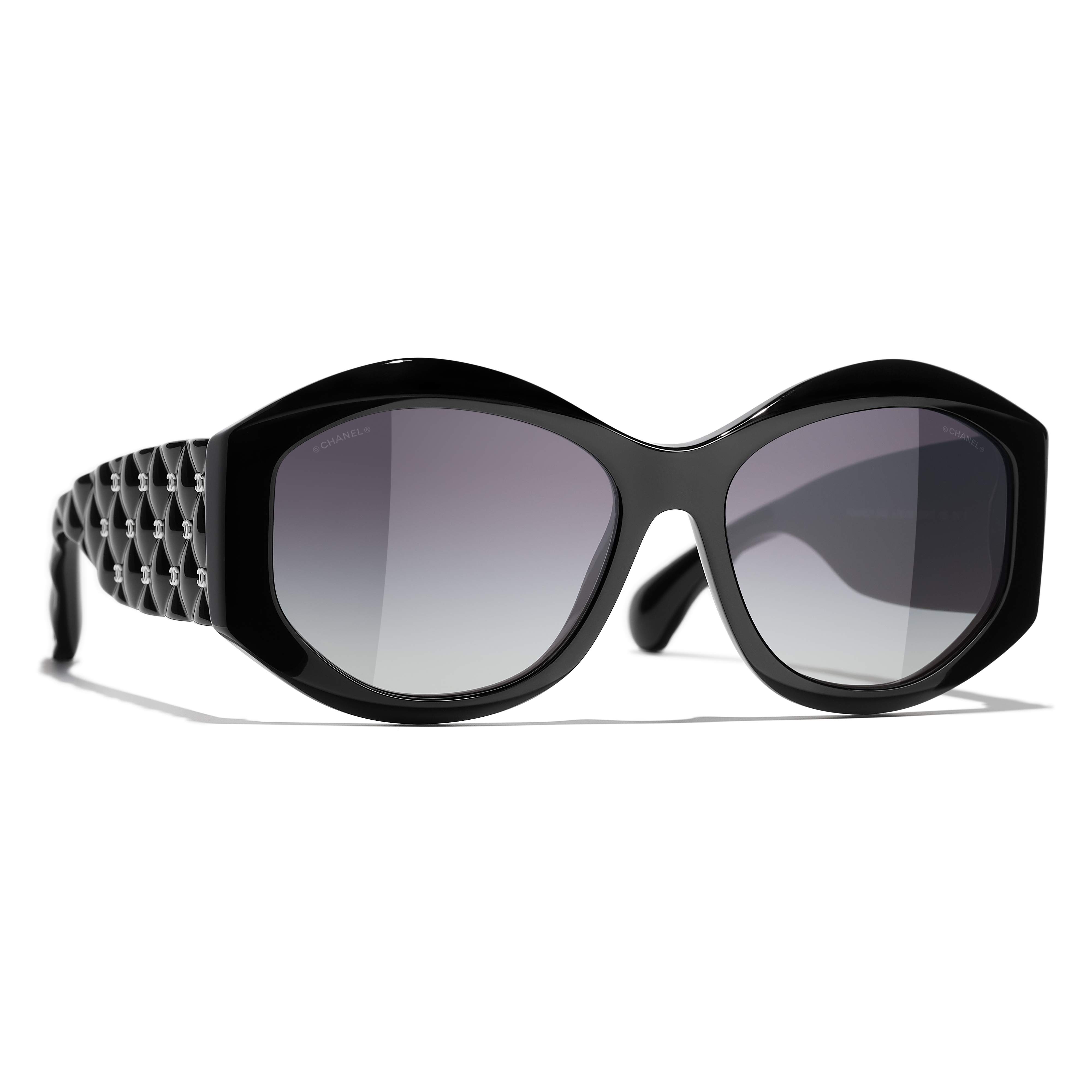 Sunglasses CHANEL CH5486 C760/S6 56-17 Black in stock, Price 316,67 €