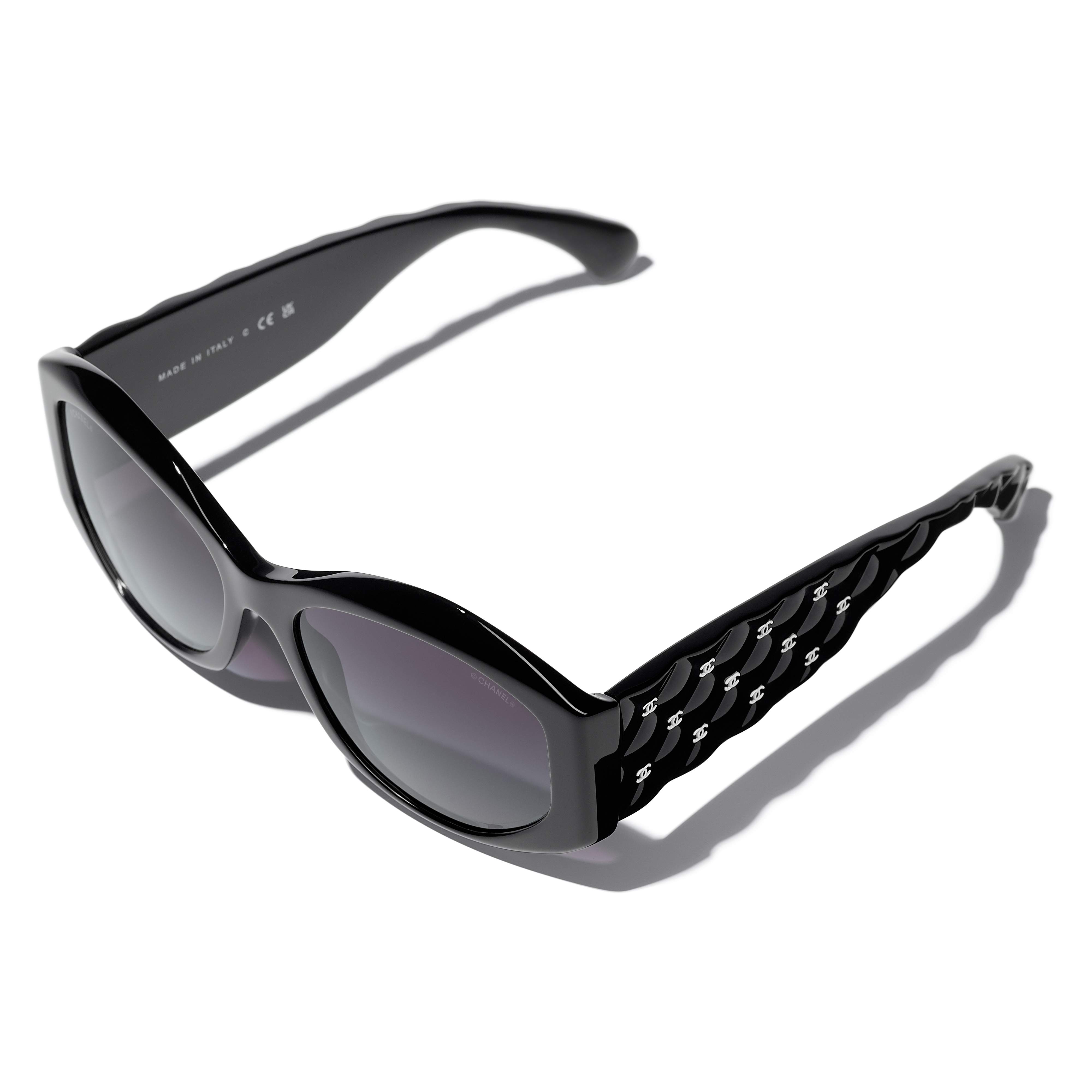 Sunglasses CHANEL CH5486 C760/S6 56-17 Black in stock | Price 262 