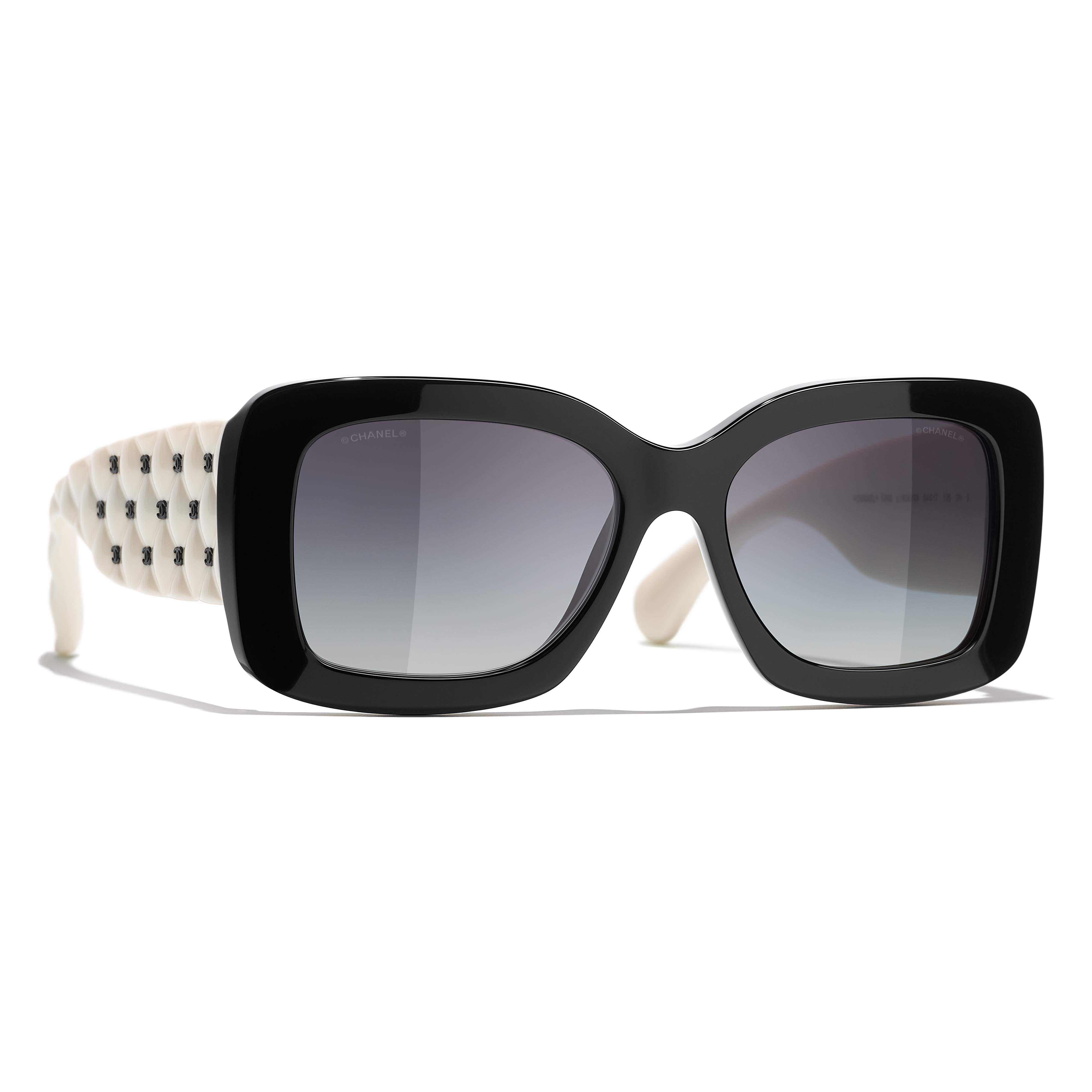 Chanel - Women's Ch5483 1656s6 Sunglasses - Black