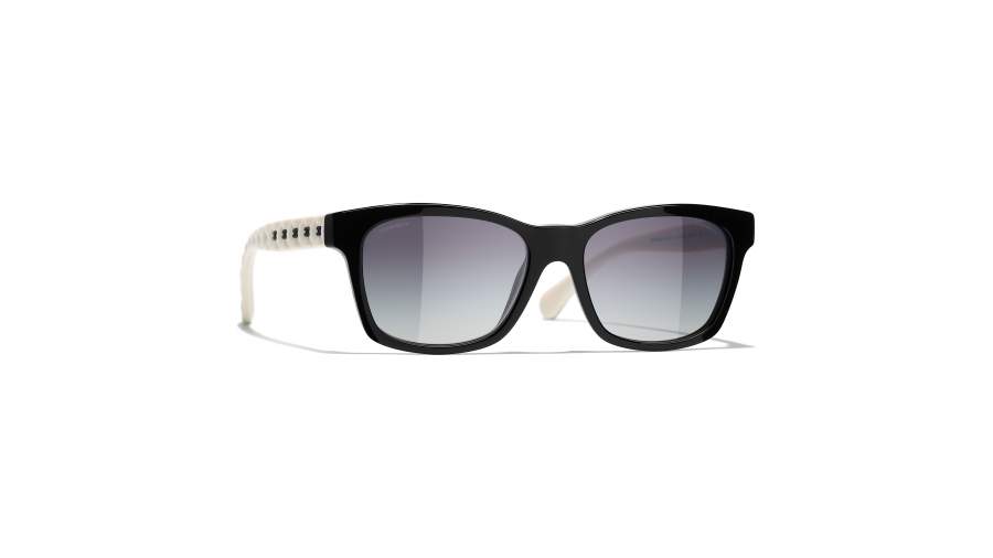 Sunglasses CHANEL CH5484 1656/S6 54-17 Black in stock