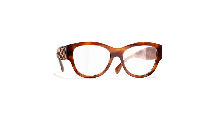 Eyeglasses CHANEL CH3445 1077 54-17 Striped Havana in stock