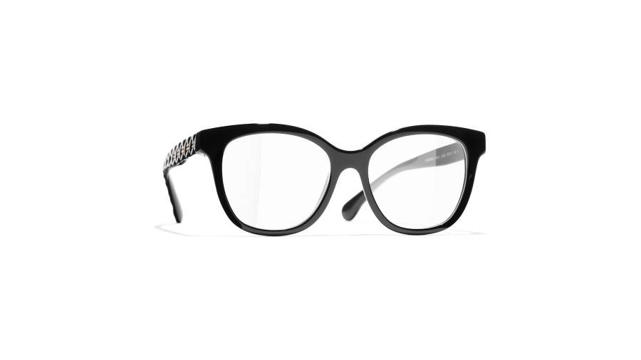 Eyeglasses CHANEL CH3442 C622 53-17 Black in stock