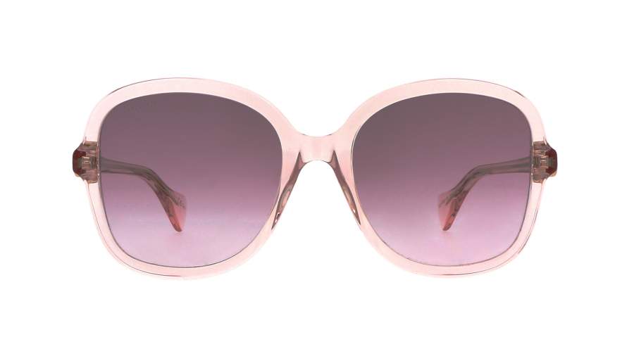 Sunglasses Gucci  GG1178S 005 56-20 Transparent pink in stock