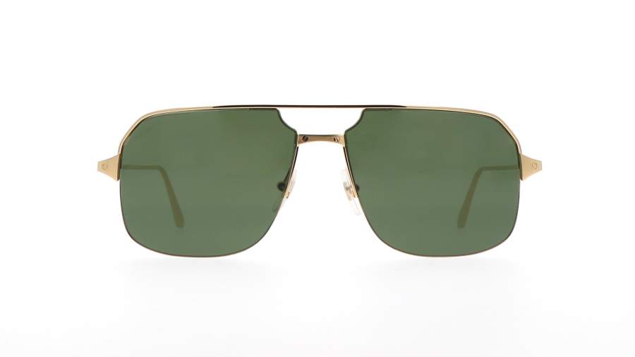 Sunglasses Cartier CT0230S 002 59-15 Gold Large in stock