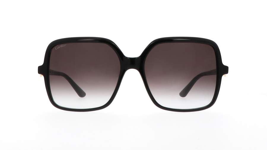 Sunglasses Cartier CT0219S 001 58-17 Black Large Gradient in stock