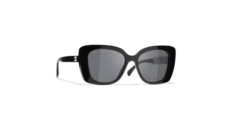 Sunglasses CHANEL CH5422B 1026/S4 53-17 Black in stock
