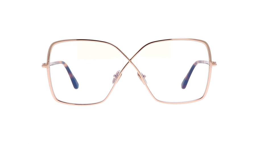 Eyeglasses Tom Ford FT5841-B/V 028 59-10 Pink Gold in stock