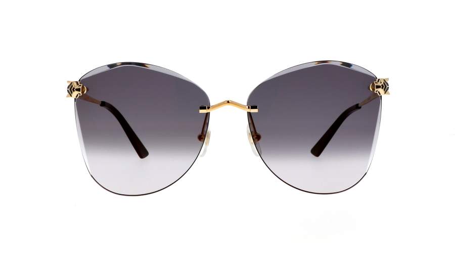 Sunglasses Cartier CT0398S 001 62-16 Gold in stock