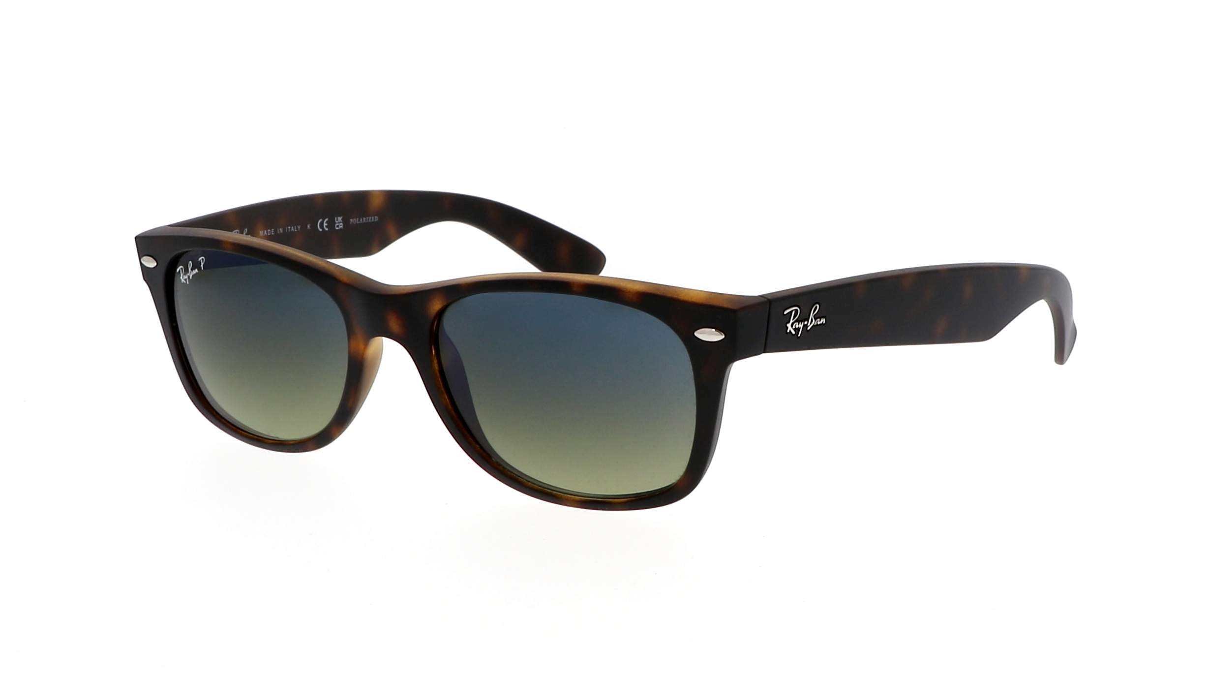 Sunglasses Ray-Ban New Wayfarer Tortoise RB2132 894/76 52-18 Small ...