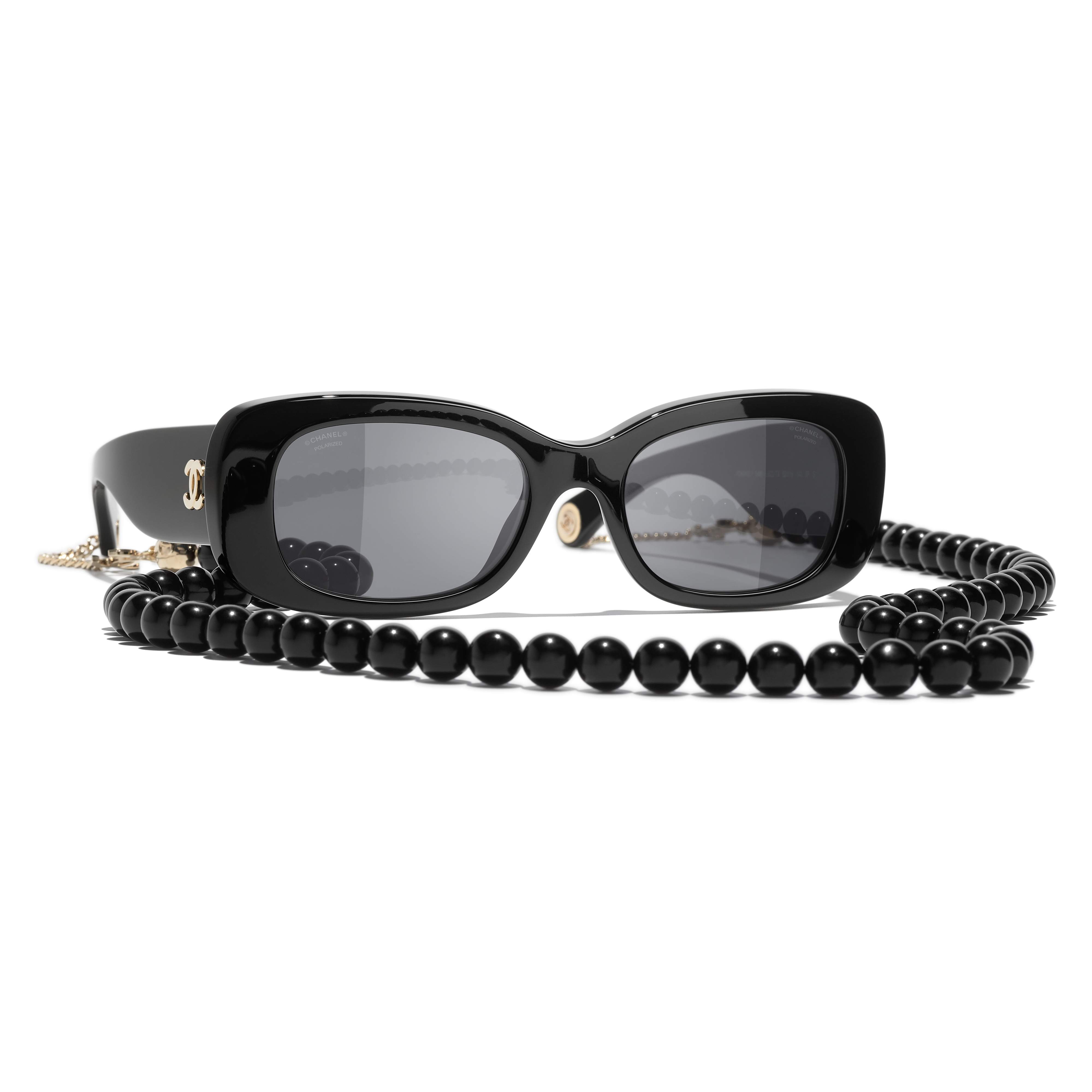 Sunglasses CHANEL CH5488 C622/T8 52-19 Black in stock