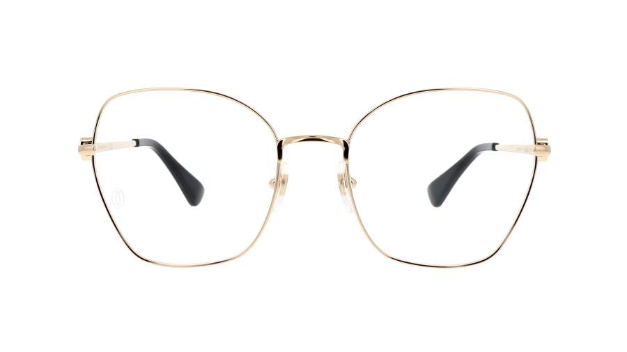 Eyeglasses Cartier CT0413O 001 56-19 Gold in stock