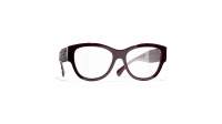 CHANEL CH3445 1461 54-17 Bordeaux