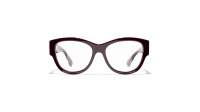 CHANEL CH3445 1461 54-17 Bordeaux