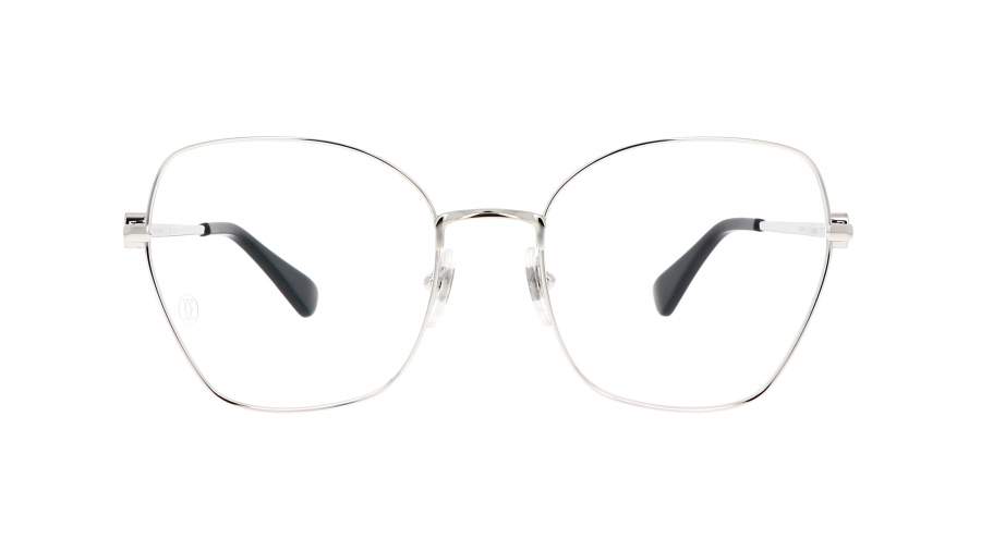 Eyeglasses Cartier CT0413O 002 56-19 Silver in stock