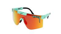 PIT VIPER The 2000's THE POSEIDON POLARIZED 155-34 Teal with Black Splatter