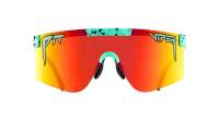 PIT VIPER The 2000's THE POSEIDON POLARIZED 155-34 Teal with Black Splatter