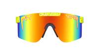 Pit Viper Originals THE 1993 Polarized 149-36 Yellow with Pink and Purple Splatter