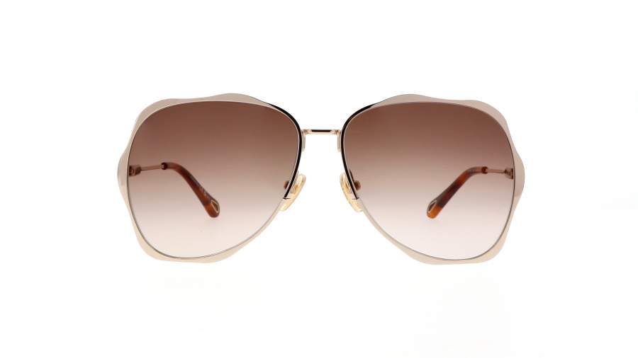 Sonnenbrille Chloé Asian smart fittingCH0183S 002 60-14 Gold auf Lager